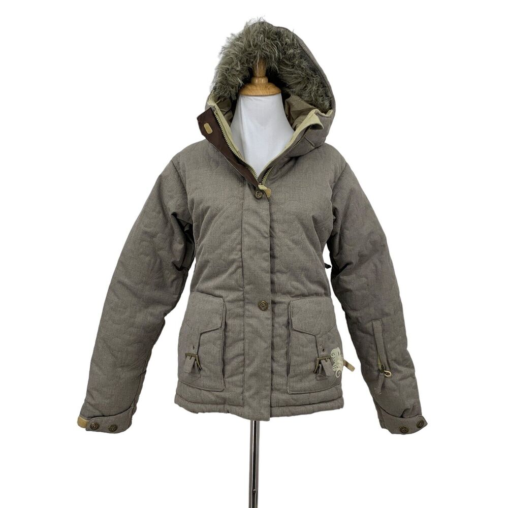 Ride Snowboards Puffer Jacket Womens XS Extra Small Thick Cell Series Parka